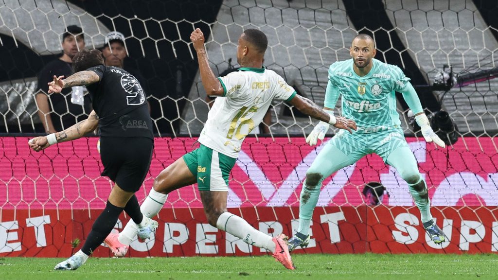 Corinthians x Palmeiras. Foto: Cesar Greco/Palmeiras