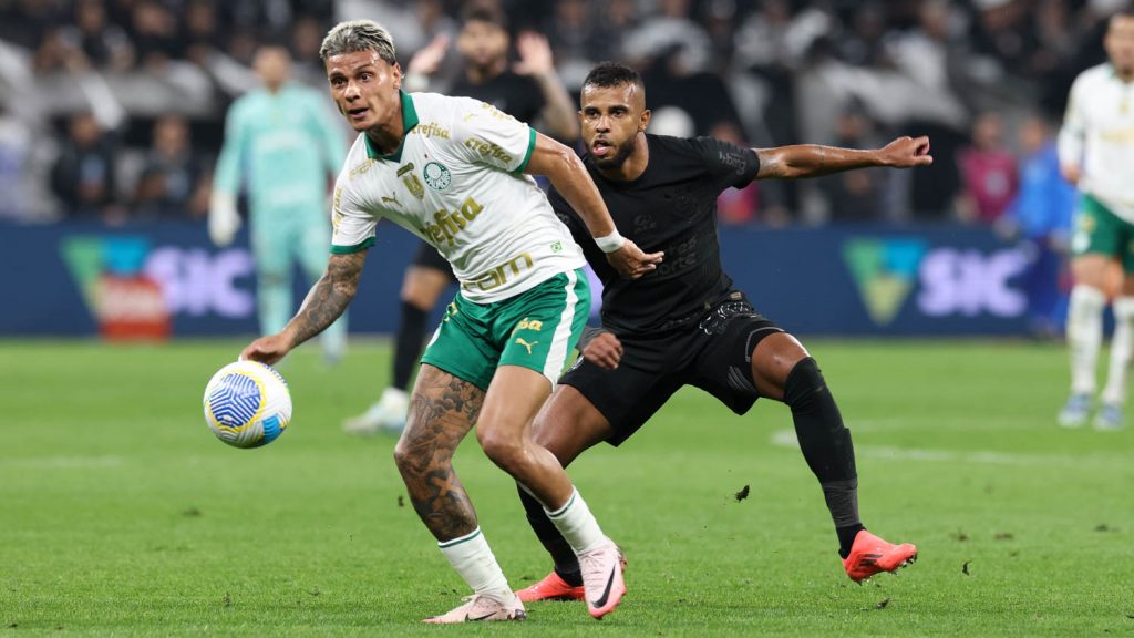 Corinthians x Palmeiras. Foto: Cesar Greco/Palmeiras