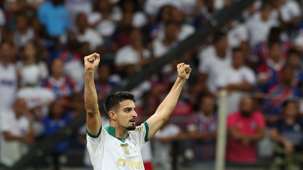 Bahia x Palmeiras. Foto: Cesar Greco/Palmeiras