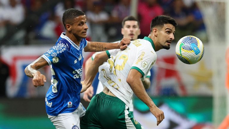 Bahia x Palmeiras. Foto: Cesar Greco/Palmeiras