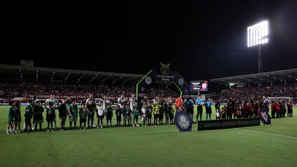 Atlético-GO x Palmeiras. Foto: Cesar Greco/Palmeiras