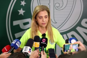 Leila Pereira. Foto: Cesar Greco/Palmeiras