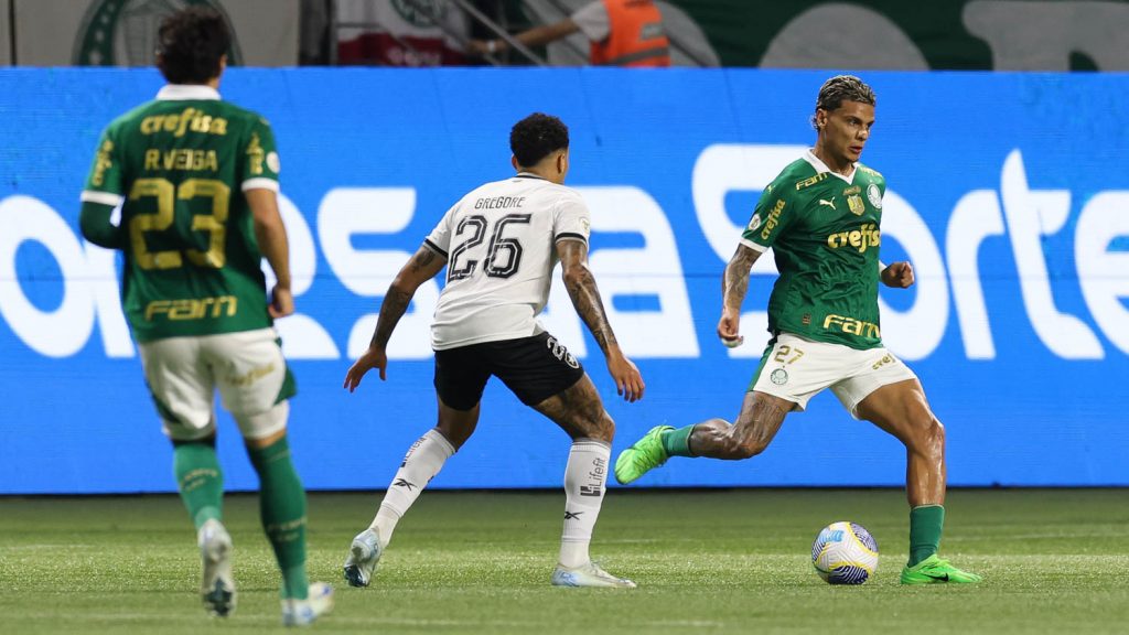 Palmeiras x Botafogo. Foto: Cesar Greco/Palmeiras