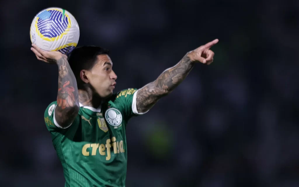 Dudu, do Palmeiras. Foto: Ettore Chiereguini/AGIF