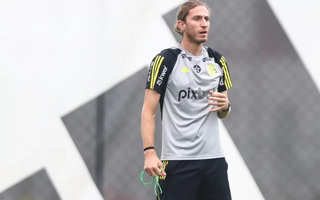 Filipe Luís. Foto: Gilvan de Souza/Flamengo