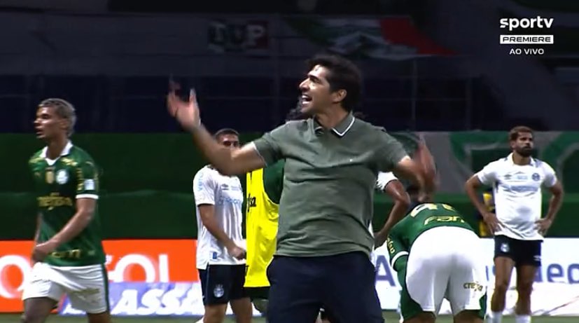 Abel Ferreira. Foto: reprodução/SporTV