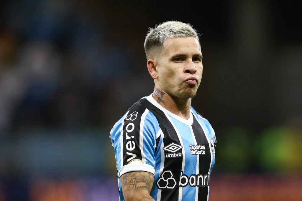 Soteldo, do Grêmio. Foto: Getty Images