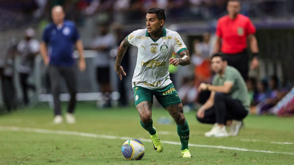 Dudu, do Palmeiras. Foto: Getty Images