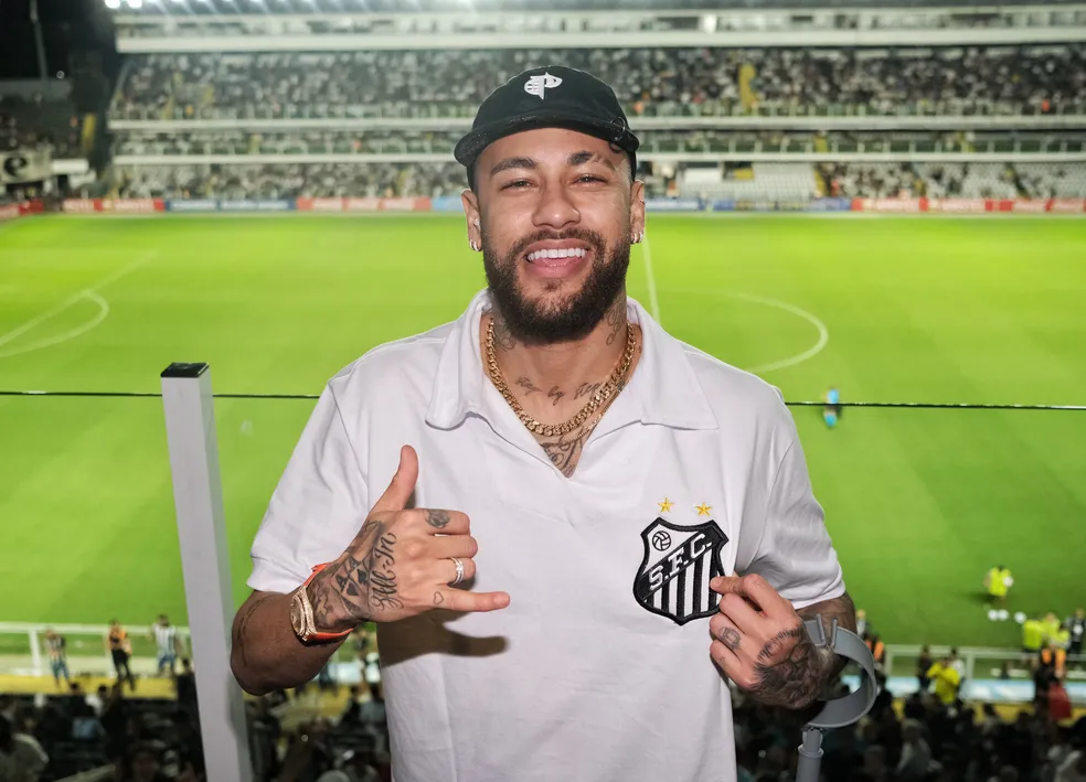 Neymar. Foto: Divulgação/Santos