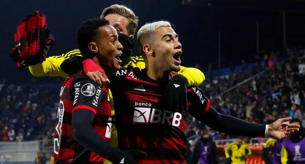 Elenco do Flamengo. Foto: Getty Images