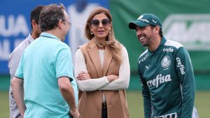 Leila Pereira. Foto: Cesar Greco/Palmeiras