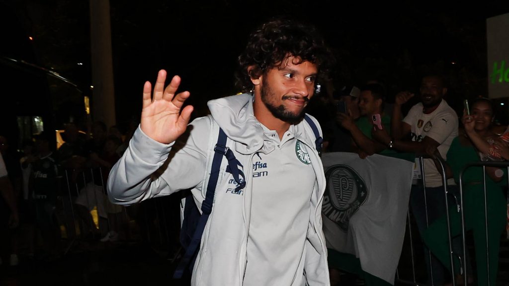 Gustavo Scarpa. Foto: Cesar Greco/Palmeiras