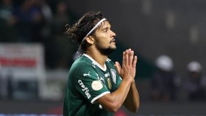 Gustavo Scarpa. Foto: Cesar Greco/Palmeiras