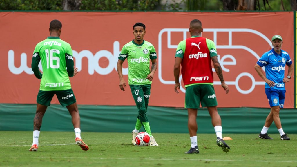 Lázaro. Foto: Cesar Greco/Palmeiras