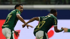 Lázaro e Rony. Foto: Cesar Greco/Palmeiras