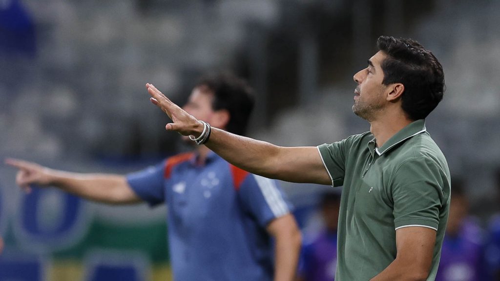 Abel Ferreira. Foto: Cesar Greco/Palmeiras