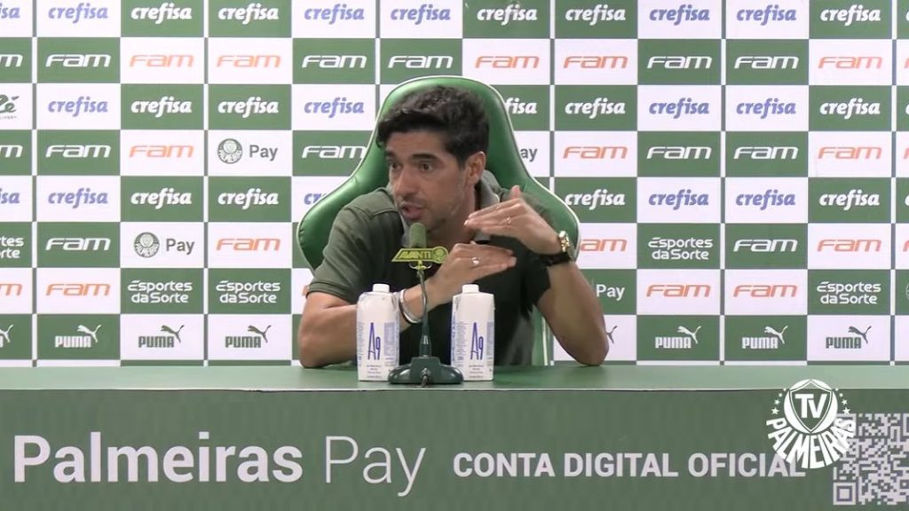 Abel Ferreira. Foto: Cesar Greco/Palmeiras