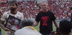 Gabigol. Foto: Reprodução/Fla TV