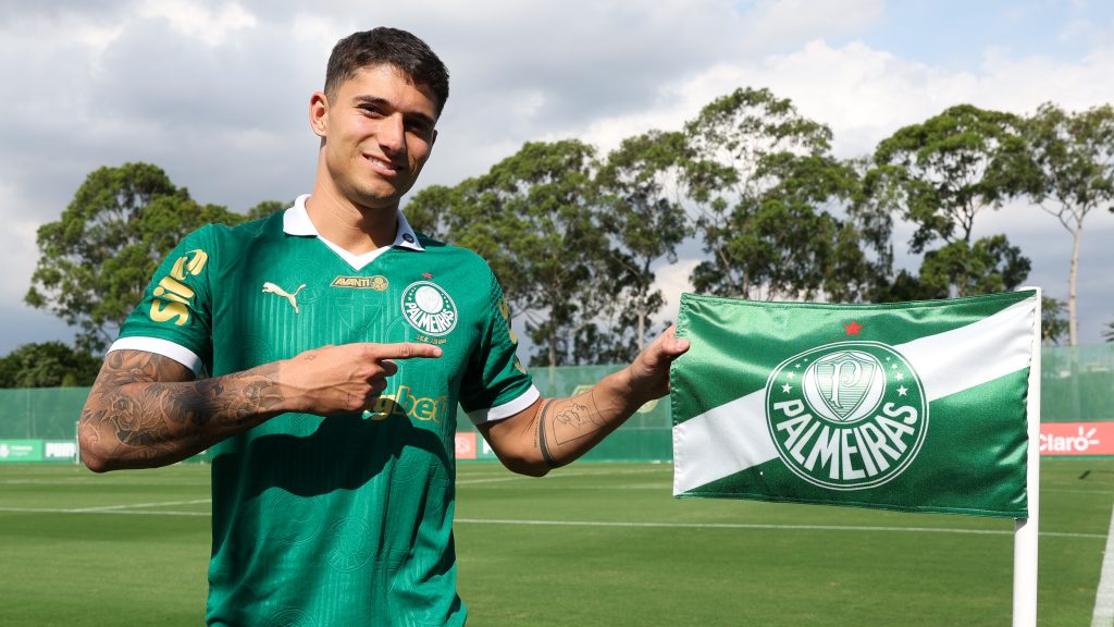 Emiliano Martínez, novo atleta do Verdão. Foto: Fabio Menotti/SEP/by Canon