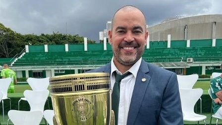 João Paulo Sampaio, diretor das categorias de base do Verdão. Foto: Reprodução Instagram