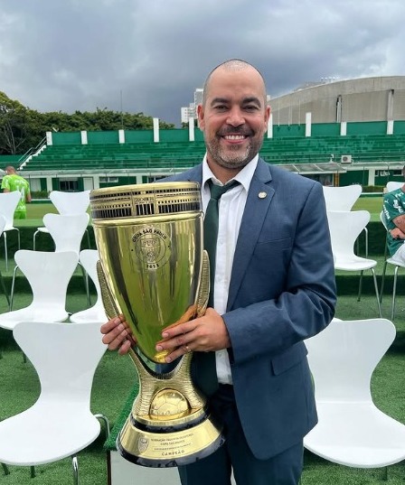 João Paulo Sampaio, diretor das categorias de base do Palmeiras. Foto: Reprodução Instagram