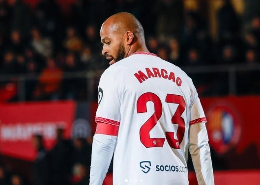 Marcão, do Sevilla. Foto: Reprodução Instagram