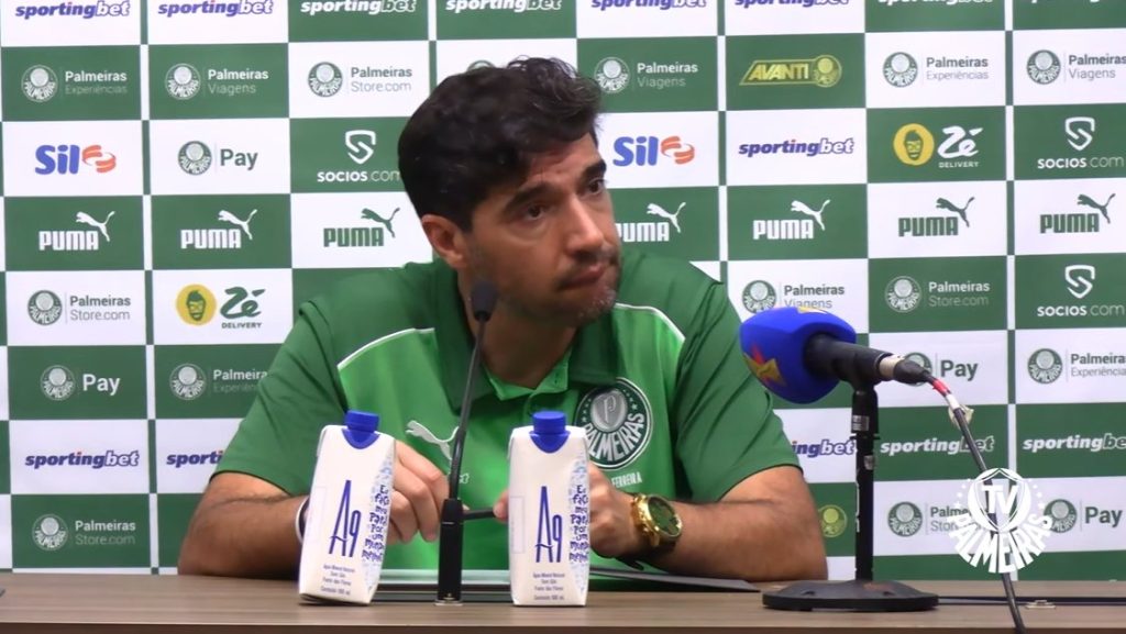 Abel Ferreira. Foto: Cesar Greco/Palmeiras