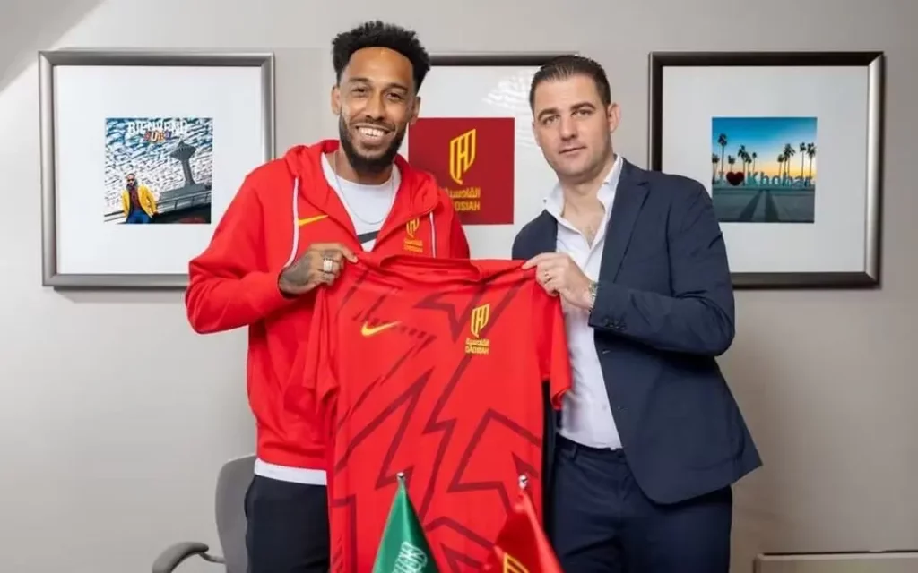 Aubameyang. Foto: Divulgação