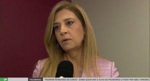 Leila Pereira. Foto: Reprodução/SporTV