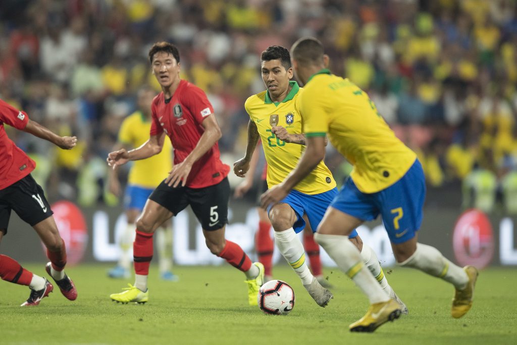 Firmino. Foto: Lucas Figueiredo/CBF