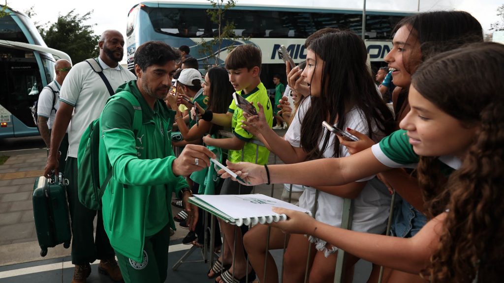 Abel Ferreira. Foto: Cesar Greco/Palmeiras