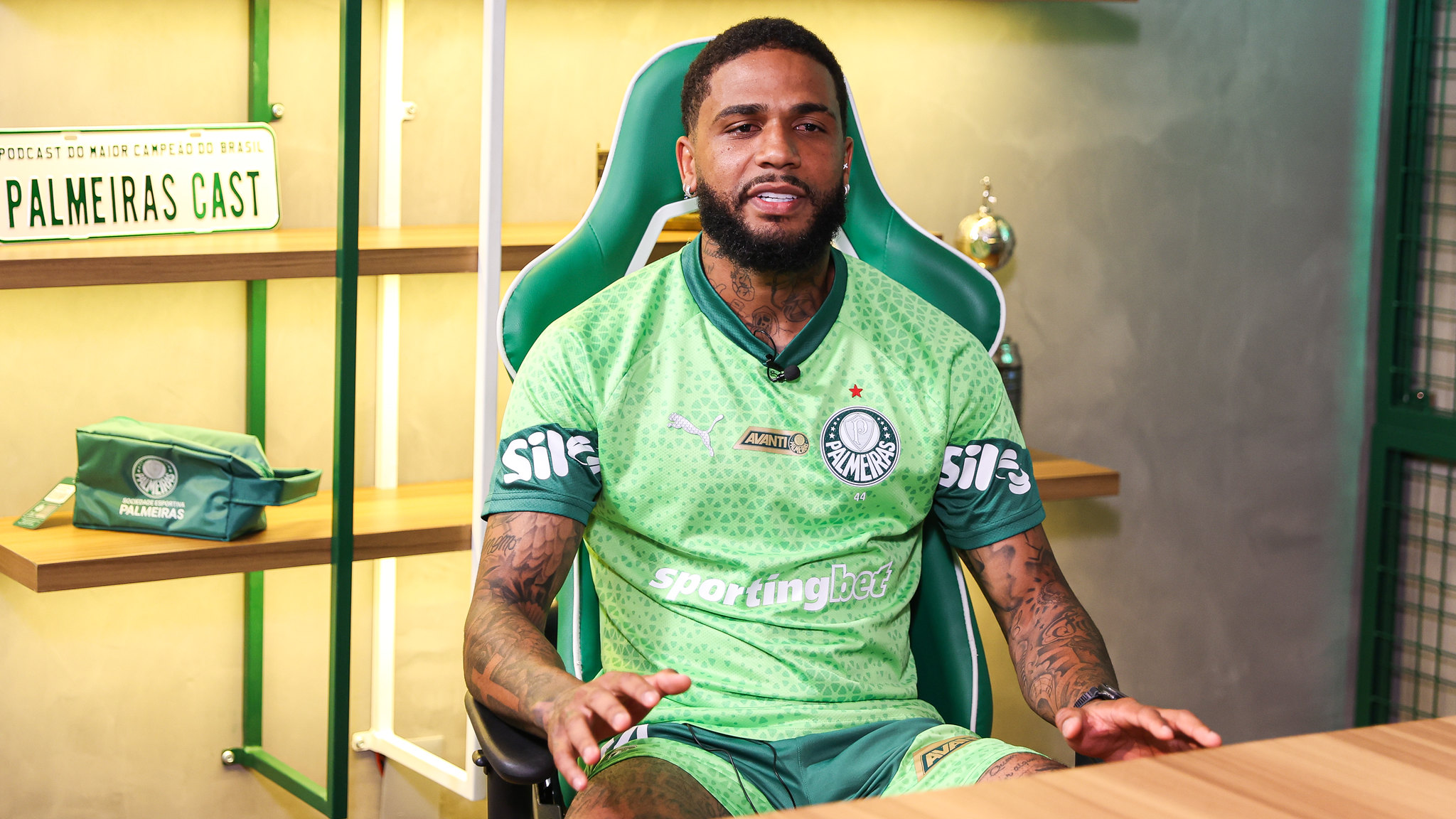 Micael. Foto: Fabio Menotti/Palmeiras