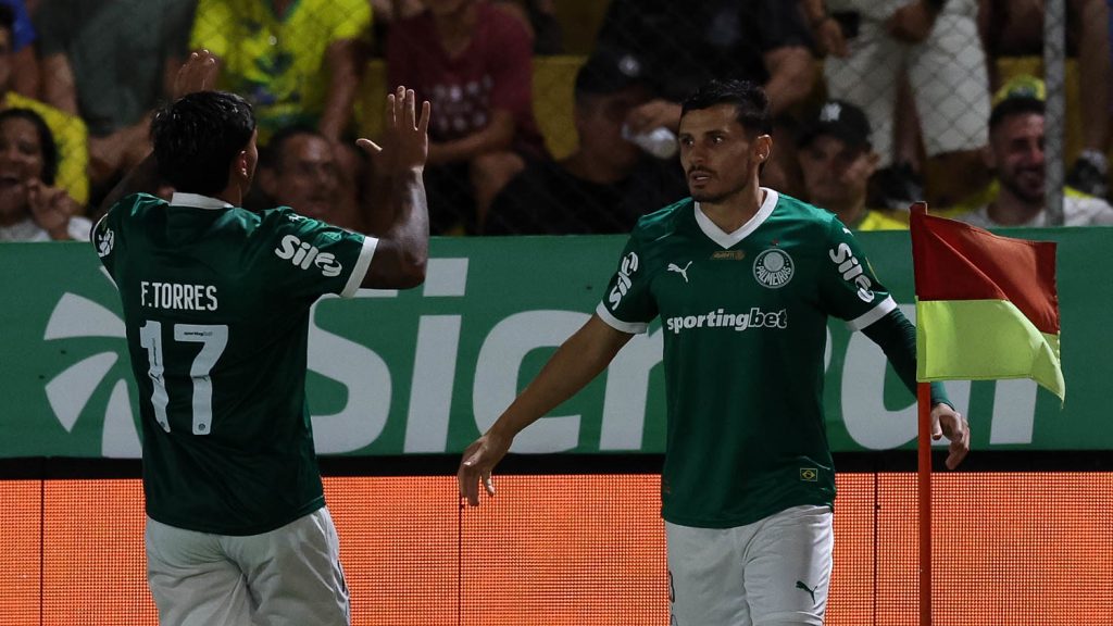 Mirassol x Palmeiras. Foto: Cesar Greco/Palmeiras