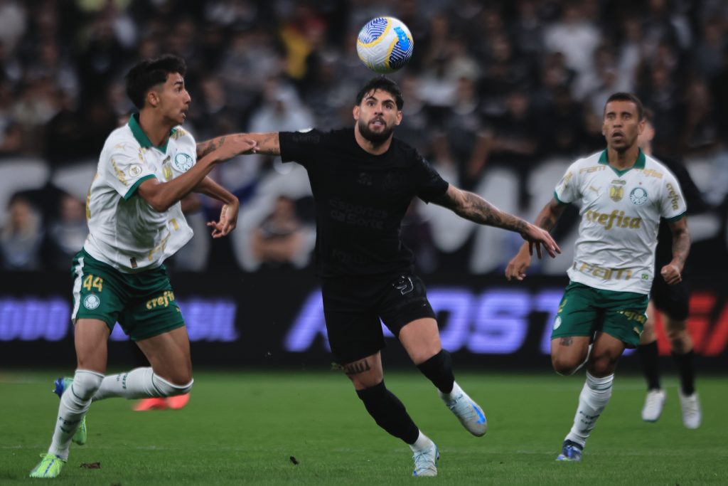 Corinthians x Palmeiras. Foto: Ettore Chiereguini/AGIF
