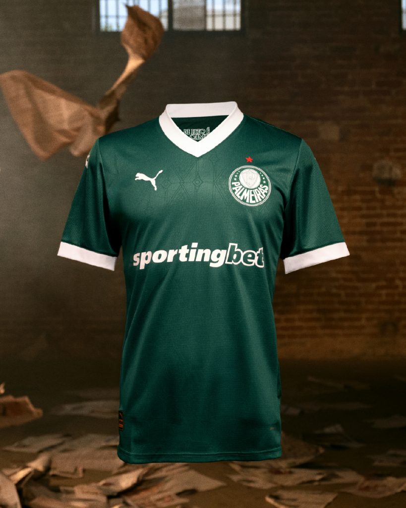 Uniforme 1 do Palmeiras. Reprodução X