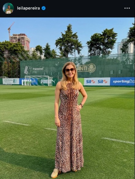 Leila Pereira. Reprodução Instagram
