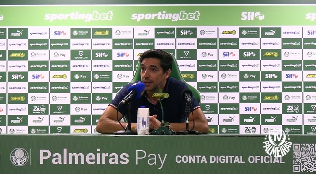 Abel Ferreira. Foto: TV Palmeiras