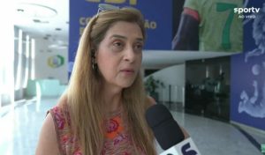 Leila Pereira. Foto: Reprodução/SporTV