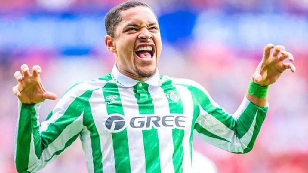 Vitor Roque. Foto: Divulgação/Betis