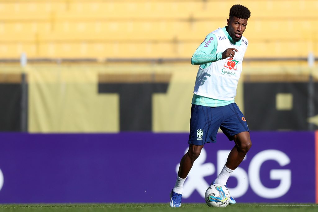 Emerson Royal. Foto:Vitor Silva/CBF
