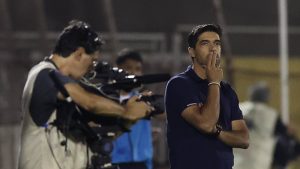 Abel Ferreira. Foto: Cesar Greco/Palmeiras