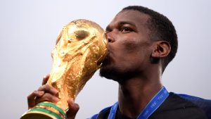 Pogba. (Photo by Laurence Griffiths/Getty Images)