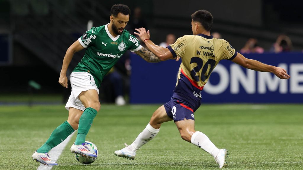 Palmeiras x Cerro Porteño. Foto: Cesar Greco/Palmeiras