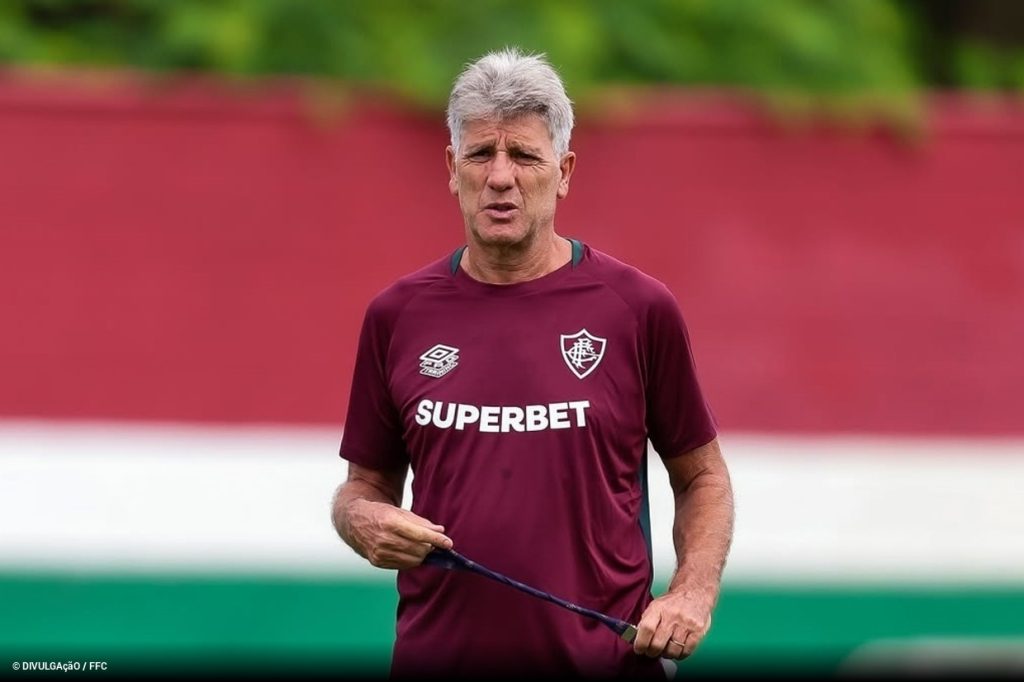 Renato Gaúcho. Foto: Divulgação/Fluminense