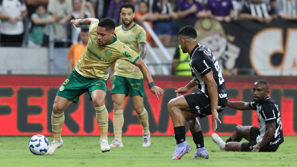 Vitor Roque. Foto: Cesar Greco/Palmeiras