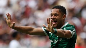 Vitor Roque. Foto: Cesar Greco/Palmeiras