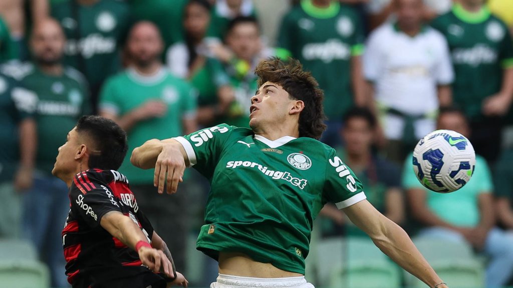 Palmeiras x Flamengo. Foto: Cesar Greco/Palmeiras