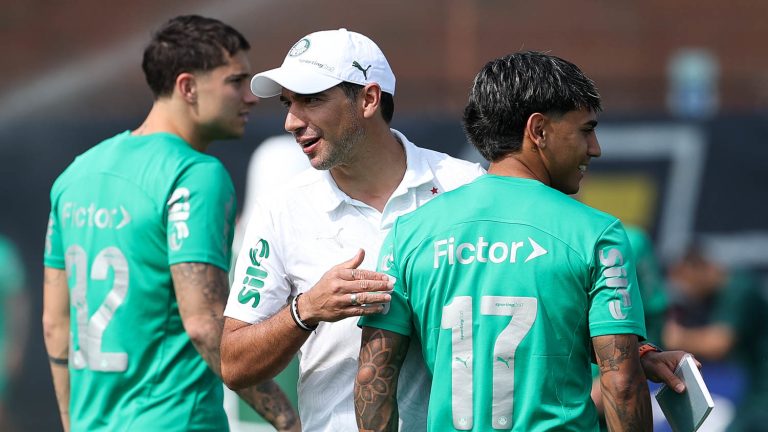 Abel Ferreira. Foto: Cesar Greco/Palmeiras