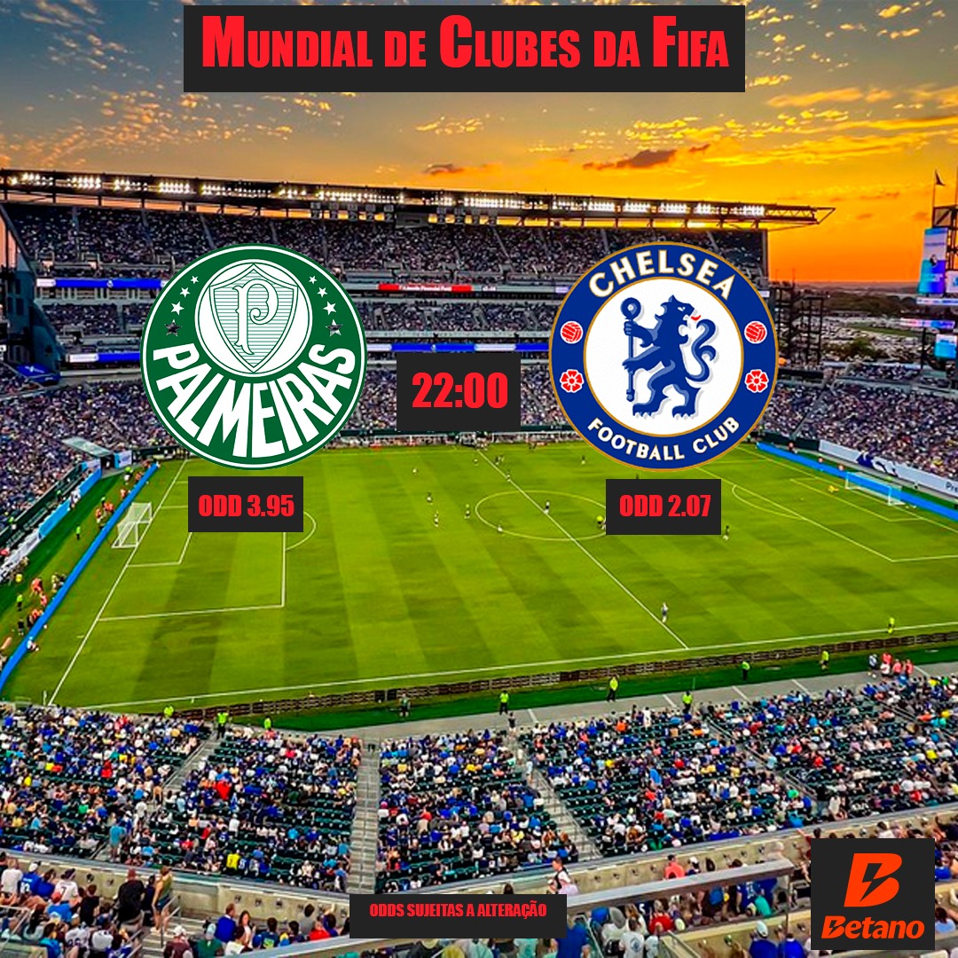 Prognóstico - Palmeiras x Chelsea - Copa do Mundo de Clubes 2025