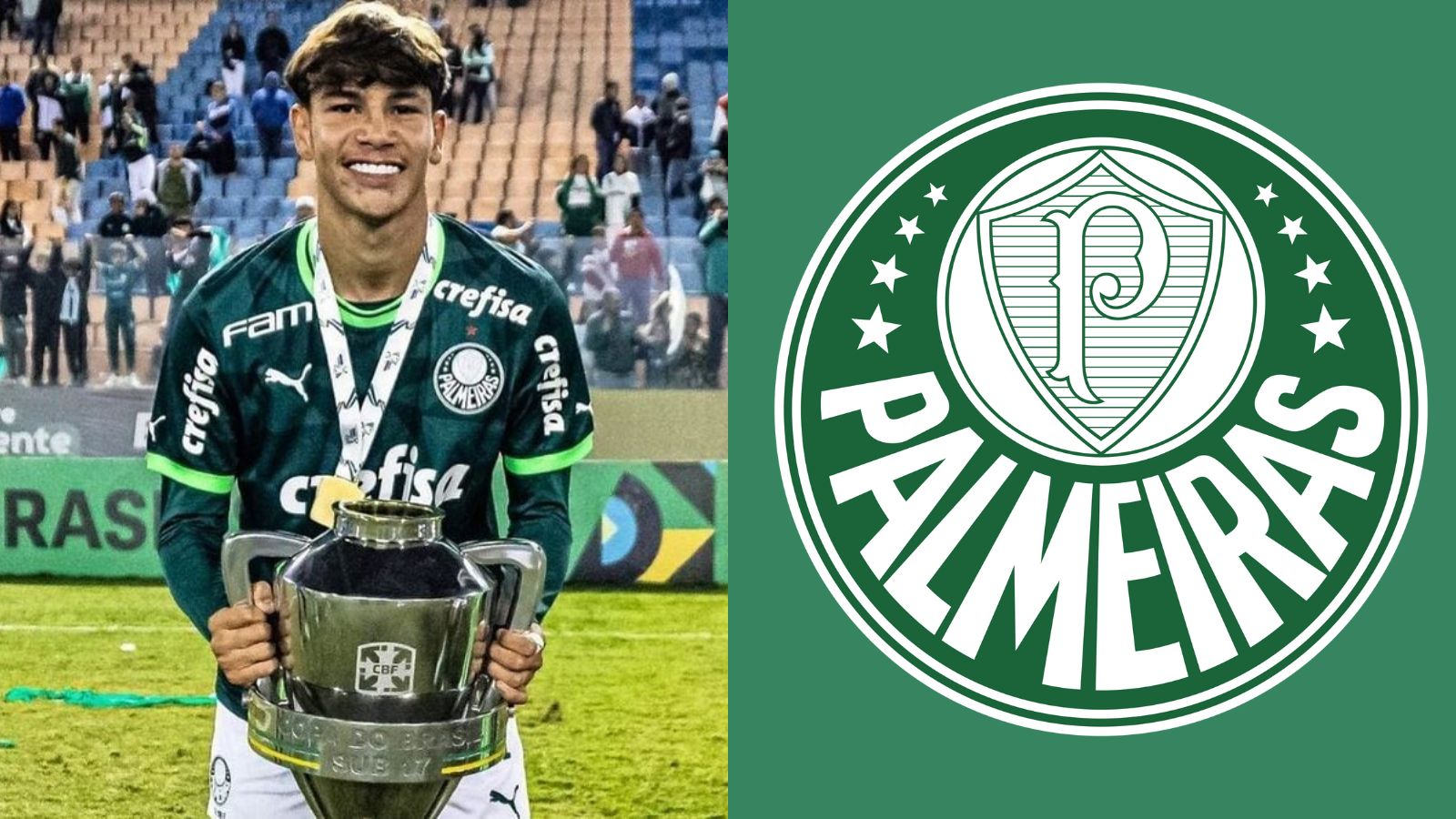 Joia do Palmeiras, Erick Belé estreia na Seleção Sub-20 com multa bilionária